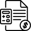 Versicherungsabrechnung Icon
